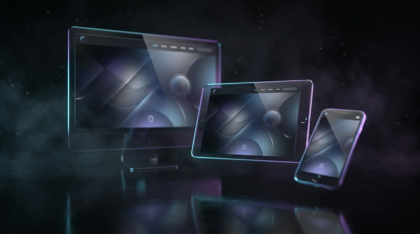 Interfacce responsive su desktop, tablet e smartphone